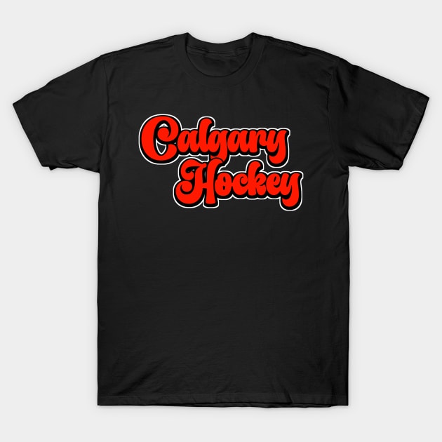 Calgari hockey team T-Shirt by Cahya. Id